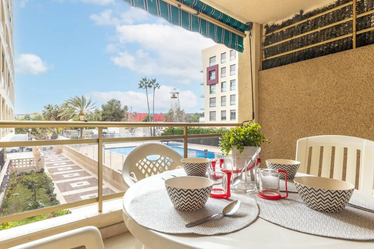 شقة Apartamento Con Piscina A 250M De La Playa لا بينيذا